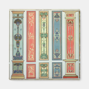 Platte entwirft, Platte XII von PU "der modernen Magnet