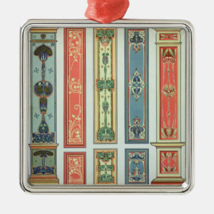 Platte entwirft, Platte XII von PU "der modernen Silbernes Ornament