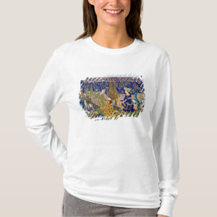 Platte glasig-glänzenden Töpferware FlieseWork, T-Shirt