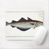 Platte LXVIII der Pollacks (Pollachius Pollachius) Mousepad (Mit Mouse)