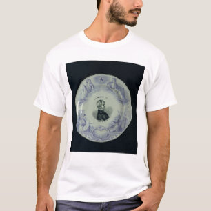 Platte mit einem Porträt von Alexandre Brongniart T-Shirt