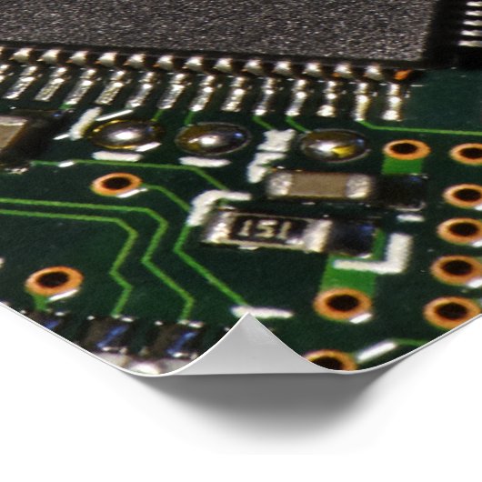 Platte Poster (Ecke)