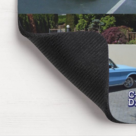 Platte Seitenchrysler Mousepad (Ecke)