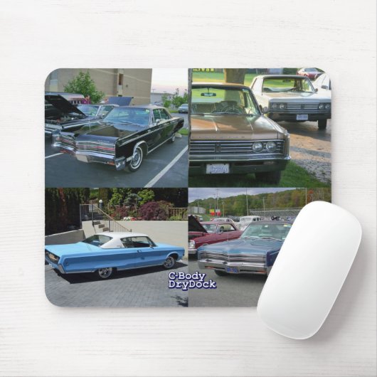 Platte Seitenchrysler Mousepad (Mit Mouse)