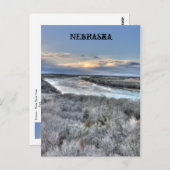 Platte Staat Park, Nebraska Postkarte (Vorne/Hinten)