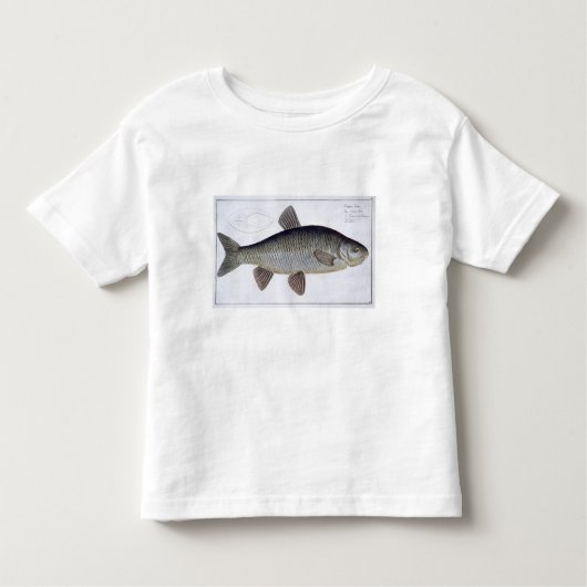 Platte VI des Döbels (Cyprinus Jeses) von Kleinkind T-shirt (Vorderseite)