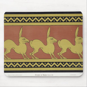 Platte VII "von den Studien im Entwurf", c.1874-76 Mousepad