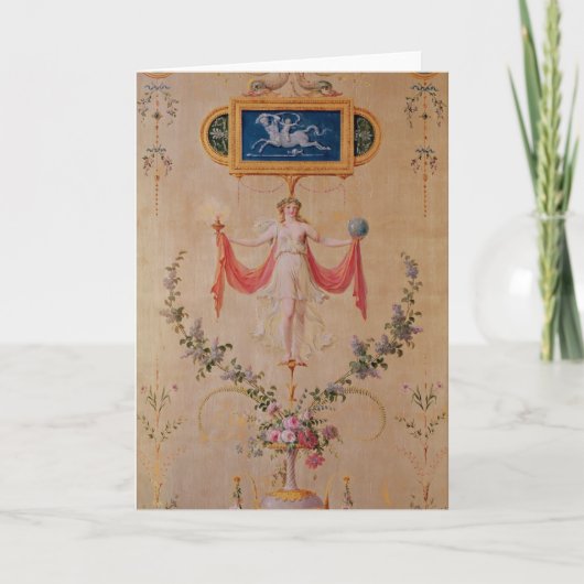 Platte vom Boudoir von Marie-Antoinette Karte (Vorderseite)