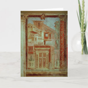 Platte vom Cubiculum vom Schlafzimmer von Karte