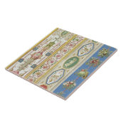 Platte vom RAPHAELLoggia in Vatikan, engr Fliese (Seite)