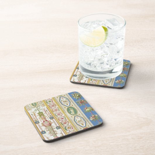 Platte vom RAPHAELLoggia in Vatikan, engr Getränkeuntersetzer (Rechte Seite)