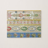 Platte vom RAPHAELLoggia in Vatikan, engr Puzzle (Horizontal)