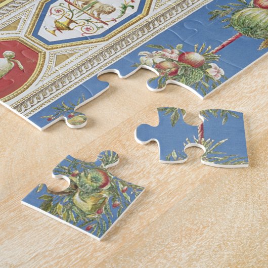 Platte vom RAPHAELLoggia in Vatikan, engr Puzzle (Seite)