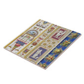 Platte vom RAPHAELLoggia in Vatikan, von Fliese (Seite)