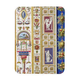 Platte vom RAPHAELLoggia in Vatikan, von Magnet