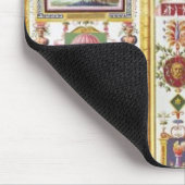Platte vom RAPHAELLoggia in Vatikan, von Mousepad (Ecke)