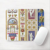Platte vom RAPHAELLoggia in Vatikan, von Mousepad (Mit Mouse)