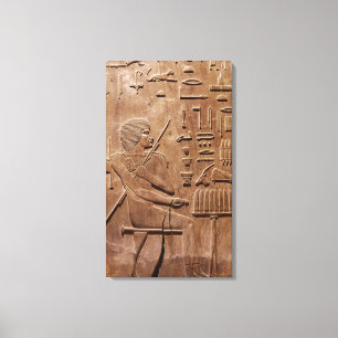 Platte von einer Nische Leinwanddruck