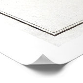 Platte XLV von "Ichthyol" (Solea Solaea) Poster (Ecke)