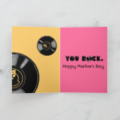 Platten am Muttertag Karte (Innenseite)