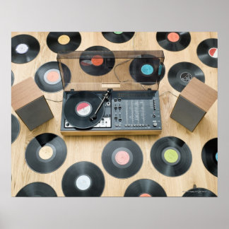 Platten auf Stockwerk 2 Poster