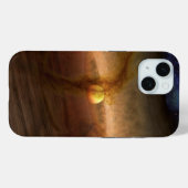 Platten aus planetbildenden Materialien, Rundstein Case-Mate iPhone Hülle (Rückseite (Horizontal))