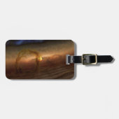 Platten aus planetbildenden Materialien, Rundstein Gepäckanhänger (Vorderseite horizontal)