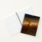 Platten aus planetbildenden Materialien, Rundstein Notizblock (Innenseite)