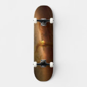 Platten aus planetbildenden Materialien, Rundstein Skateboard (Vorderseite)