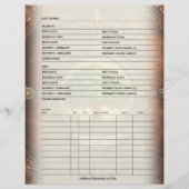 Platten Genealogische Darstellung (Vorderseite)