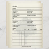 Platten Genealogische Darstellung (Vorne/Hinten)