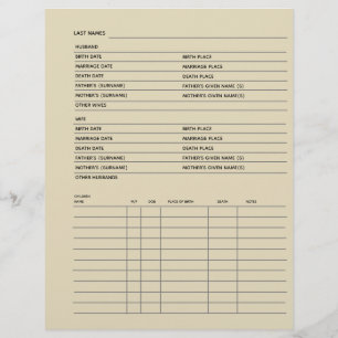 Platten Genealogische Darstellung