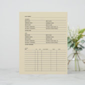 Platten Genealogische Darstellung (Stehend Vorderseite)