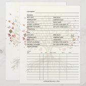 Platten Genealogische Darstellung (Vorne/Hinten)