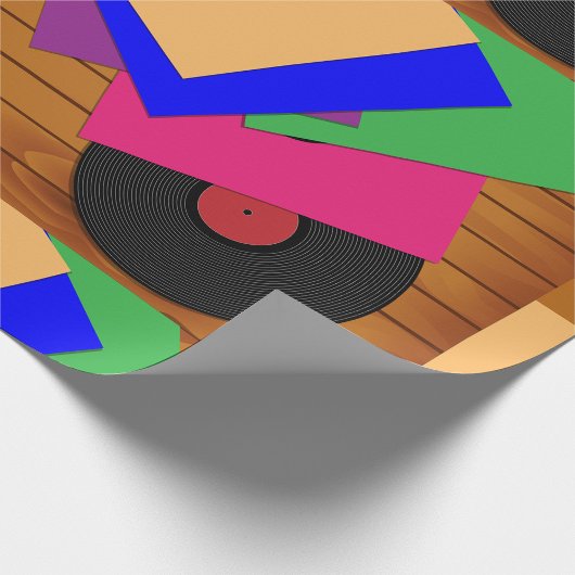 Platten Geschenkpapier