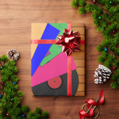 Platten Geschenkpapier