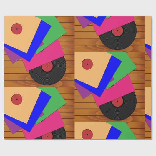 Platten Geschenkpapier (Flach)