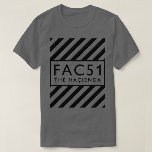 Platten Hacienda FAC51 T-Shirt (Design vorne)