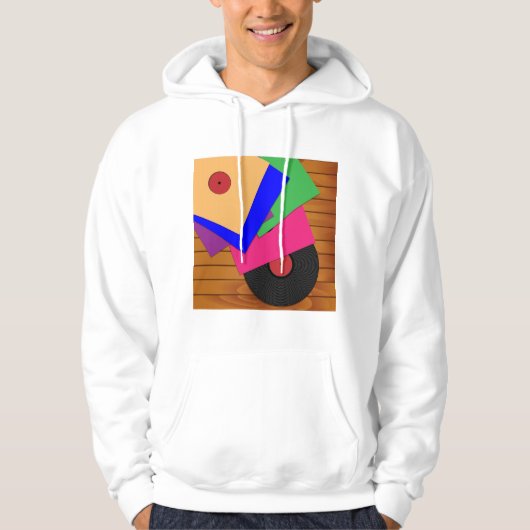 Platten Hoodie (Vorderseite)
