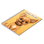 Platten Ihres Hundes Notizblock (Linke Seite)