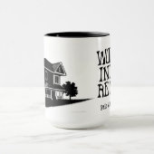Platten in der Welt - Kaffee-Tasse Tasse (Zentrum)