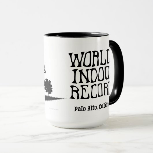 Platten in der Welt - Kaffee-Tasse Tasse (VorderseiteRechts)