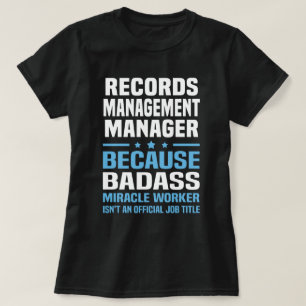 Platten Management Manager T-Shirt