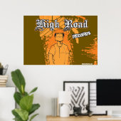 Platten Poster (Heimbüro)