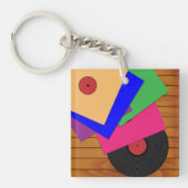 Platten Schlüsselanhänger (Vorderseite)