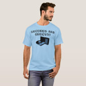 Platten sind Groovy! T-Shirt (Vorne ganz)