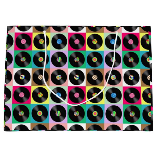 Platten überall große geschenktüte (Vorderseite)