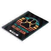 Platten und Pflegeheimpfungen Notizblock (Linke Seite)