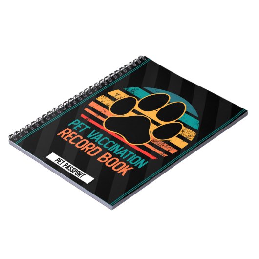 Platten und Pflegeheimpfungen Notizblock (Linke Seite)