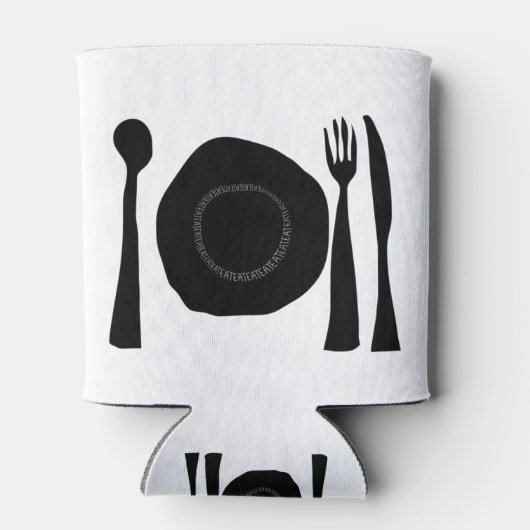 Platten und Utensiden Dosenkühler (Rückseite)